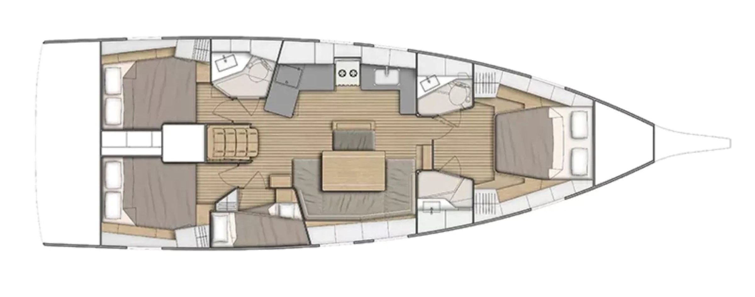 Beneteau Oceanis 46.1 | Fedra